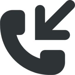 call incoming symbolic icon