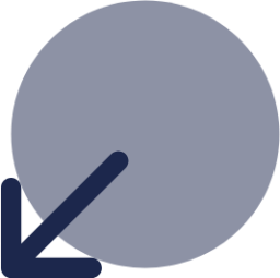 Circle Bottom Down icon