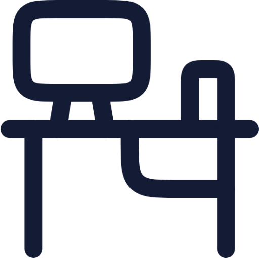 computer desk icon