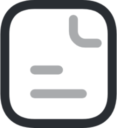 document text icon