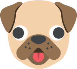 dog face emoji