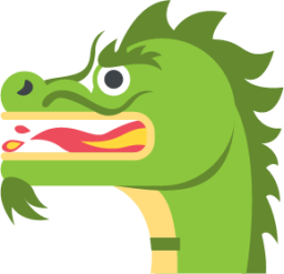 dragon face emoji