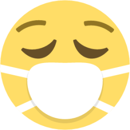 face with medical mask emoji