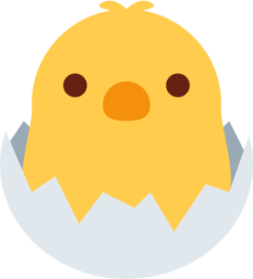 hatching chick emoji