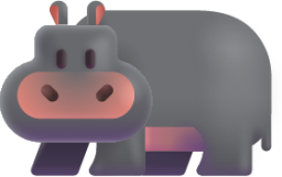 hippopotamus emoji