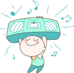 kid music dancing illustration