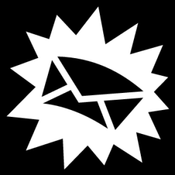 letter bomb icon