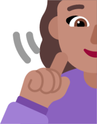 man deaf medium emoji