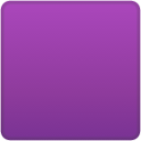 purple square emoji