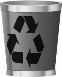 recycle bin emoji