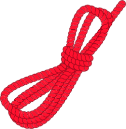 red rope emoji