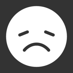 Sad icon