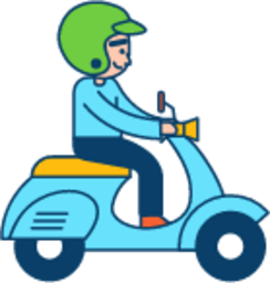 Scooter illustration