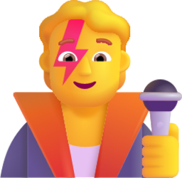 singer default emoji