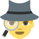 sleuth or spy emoji