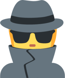 sleuth or spy emoji