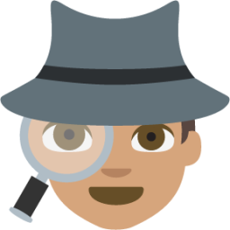 sleuth or spy tone 3 emoji