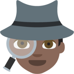 sleuth or spy tone 5 emoji