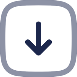 Square Arrow Down icon