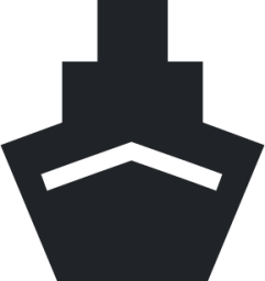 steamship (sharp filled) icon