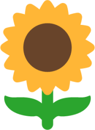 sunflower emoji