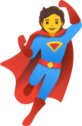 superhero emoji