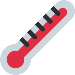 thermometer emoji