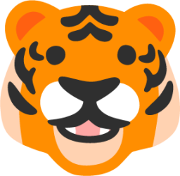 tiger face emoji