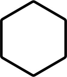 white hexagon emoji