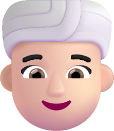 woman wearing turban light emoji