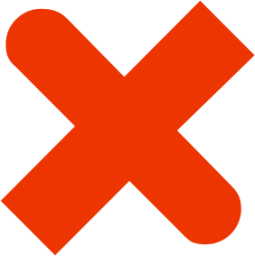 X letter icon