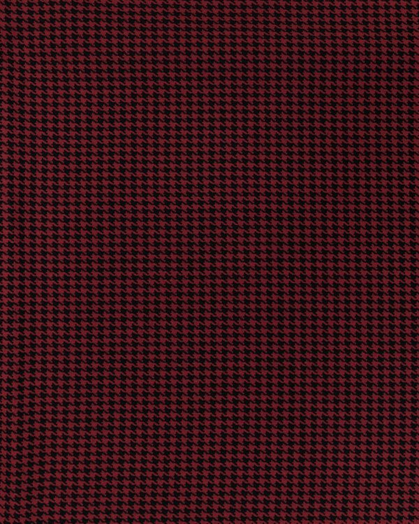 Vichy black & red small fabric for your classic Volkswagen or Opel.