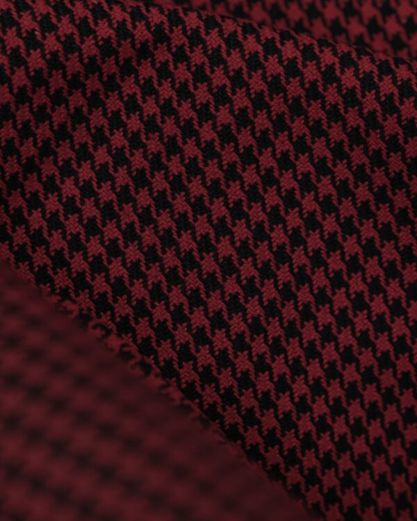 Vichy black & red small fabric for your classic Volkswagen or Opel.