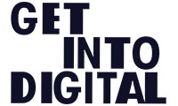 Get into digital logo 