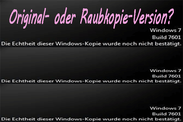 Wie überprüft man, ob Windows 10 echt ist oder nicht