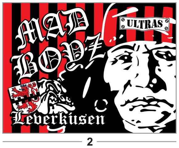 Bayer 04 Leverkusen - flagge - 1,5 x 1 m