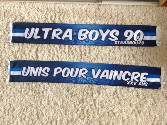 RC Strasbourg Alsace - 05 - Hertha BSC - Karlsruher SC - ULTRA BOYS 90 / UNIS POUR VAINCRE