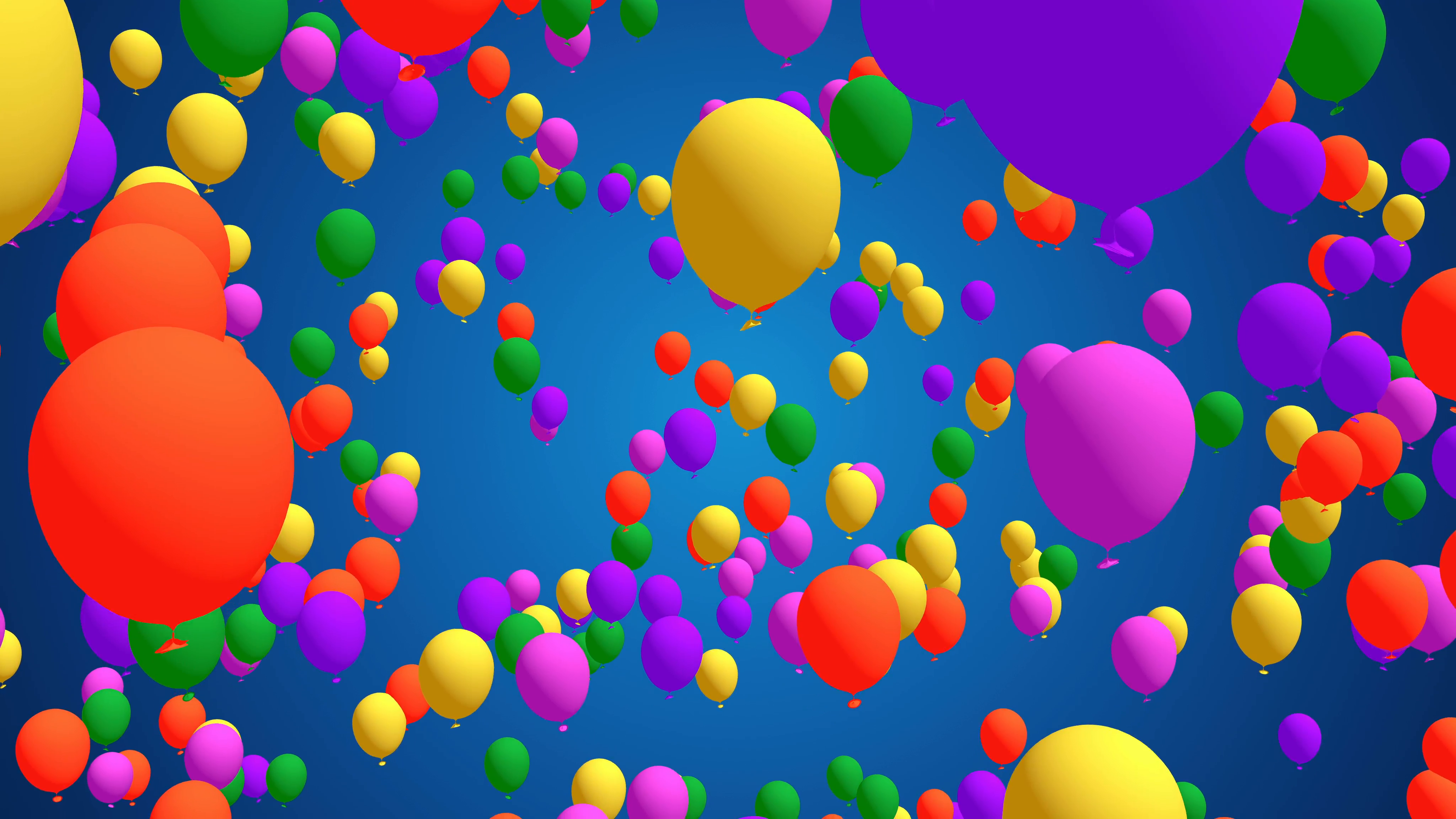 Colorful balloons photo