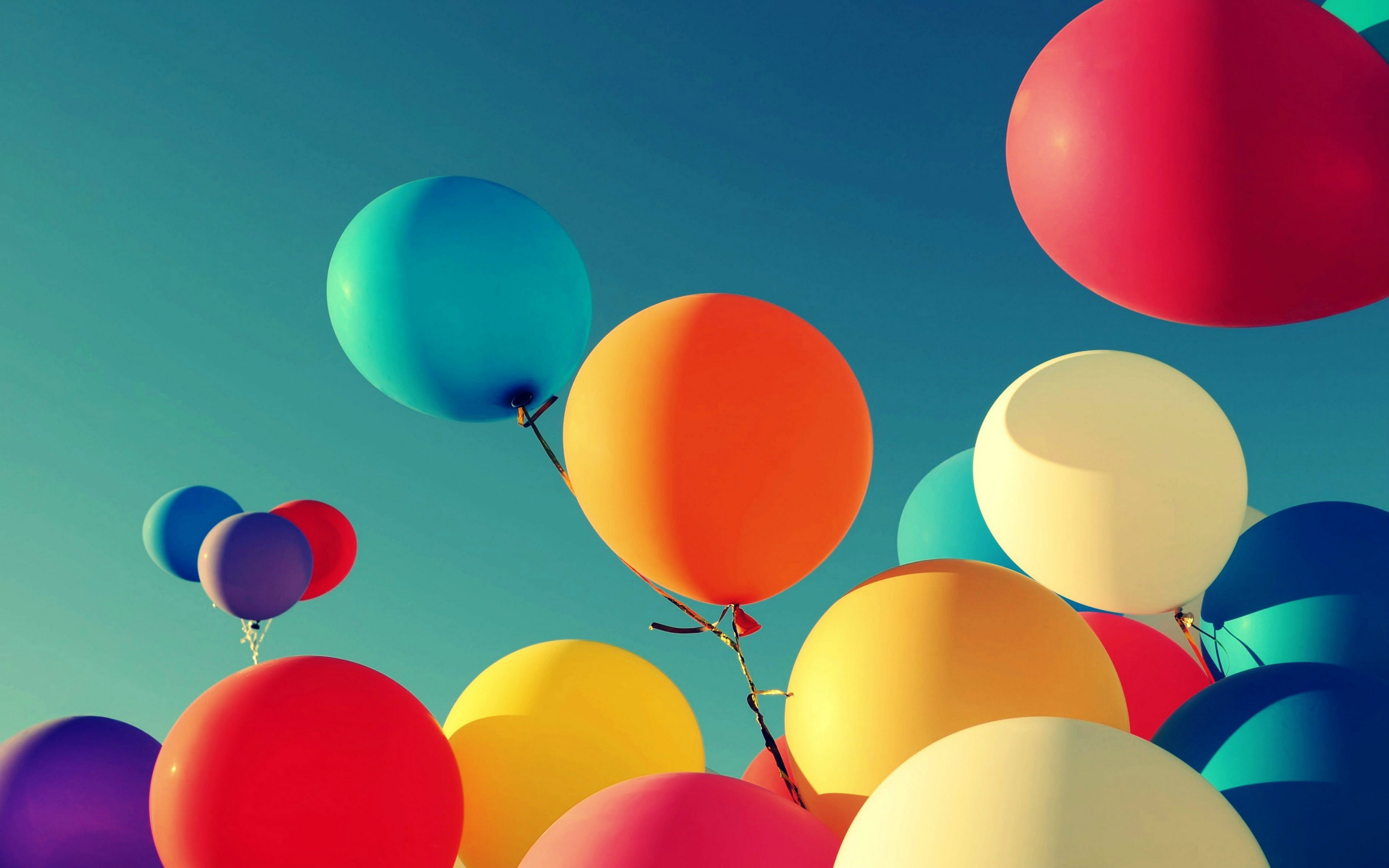 Colorful balloons photo