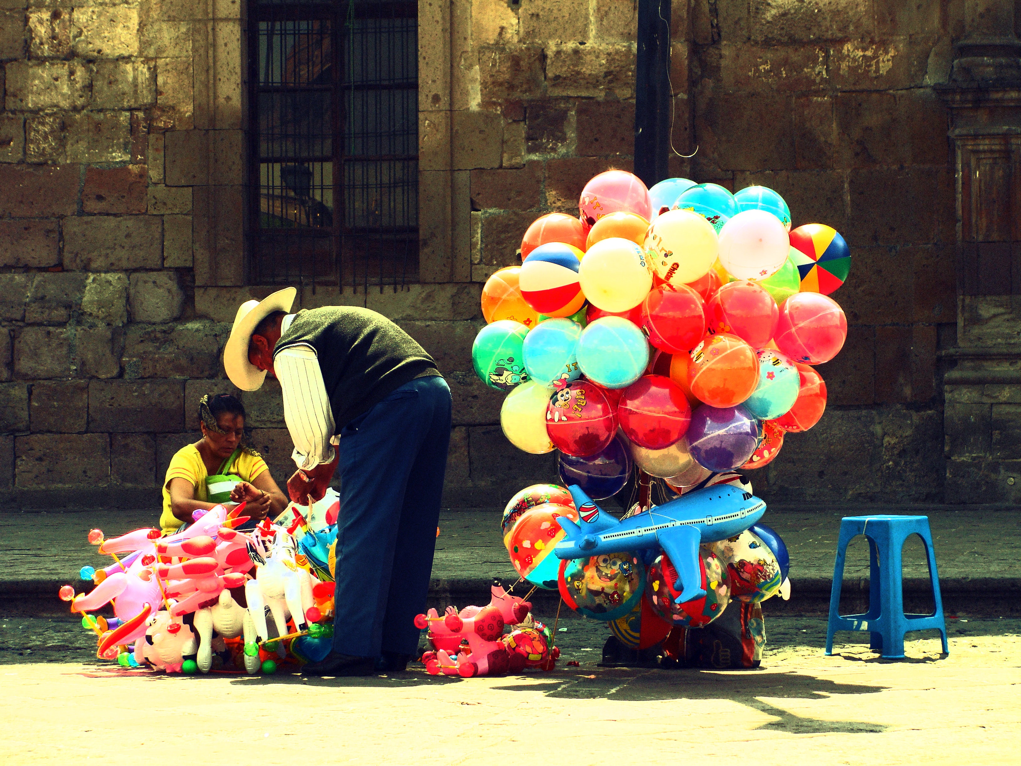 Colorful balloons photo