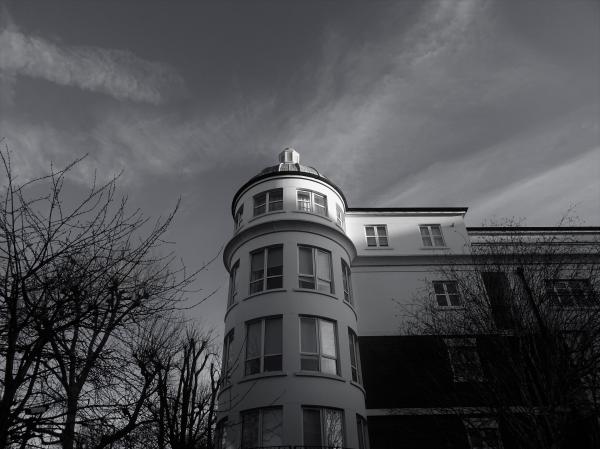 White Concrete Building