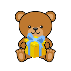 Teddy Bear with Gift Box