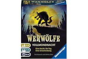 Ravensburger 26703 - Werwölfe - Vollmondnacht, Gesellschaftsspiel ab 9 Jahren, Actionsspiel für 3-10 Spieler, Spielereihe