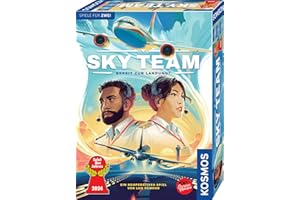 KOSMOS 684044 Sky Team - Bereit zur Landung? Spiel des Jahres 2024, kooperatives Spiel für 2 Personen ab 10 Jahre, Strategies