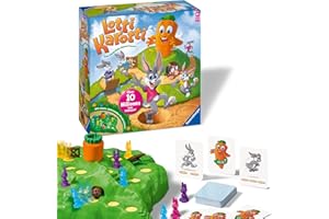 Ravensburger Kinderspiele 22343 - Lotti Karotti - Wettlaufspiel für 2 bis 4 Spieler, Kinderspiel ab 4 Jahren