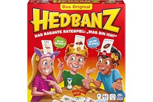 Spin Master Games Hedbanz - das rasante Ratespiel für die ganze Familie - Neuauflage mit tollem Spielmaterial, für 2-6 Spiele