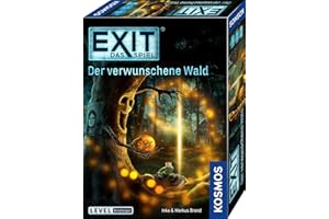 KOSMOS 695149 EXIT - Das Spiel - Der verwunschene Wald, Level: Einsteiger, Escape Room Spiel, EXIT Game für 1 bis 4 Spieler a