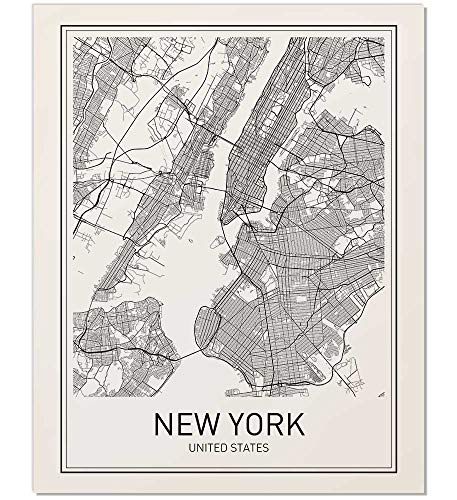 10 best map nyc poster | Angstu.com