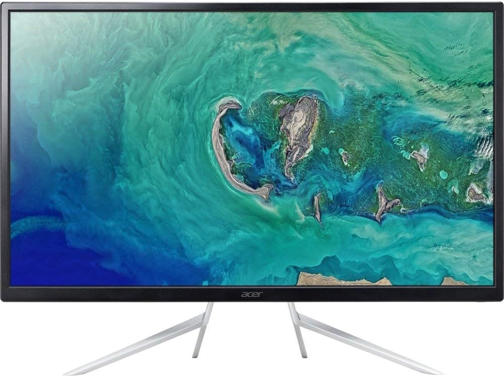 Acer ET322QU 32"(31.5" viewable) Black Freesync 75Hz LED IPS Monitor 2560x1440 Widescreen 16:9 4ms Response Time 250 cd/m2 1000:1 DisplayPort, HDMI, VGA, Speakers