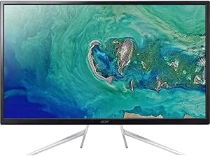 Acer ET322QU 32"(31.5" viewable) Black Freesync 75Hz LED IPS Monitor 2560x1440 Widescreen 16:9 4ms Response Time 250 cd/m2 1000:1 DisplayPort, HDMI, VGA, Speakers